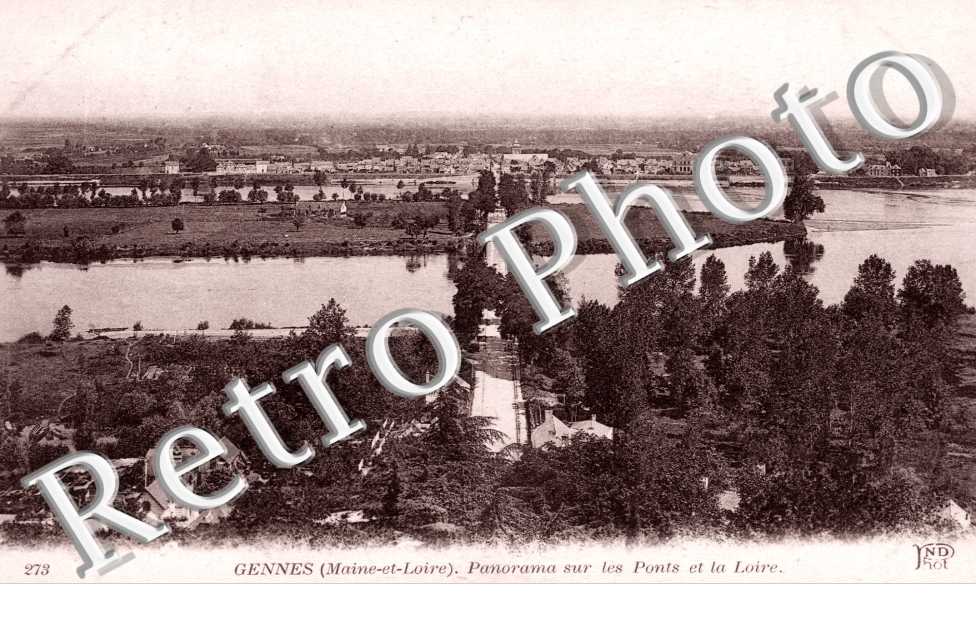 Panorama sur les Ponts et la Loire