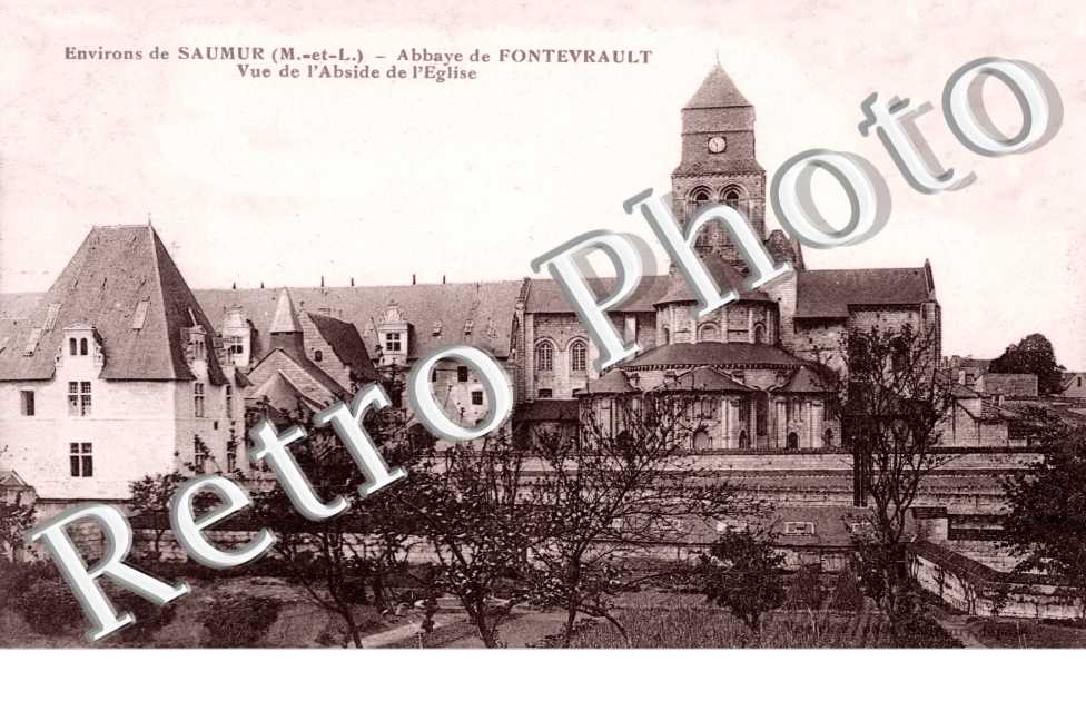 Abbaye, Vue de l'Abside de l'Eglise