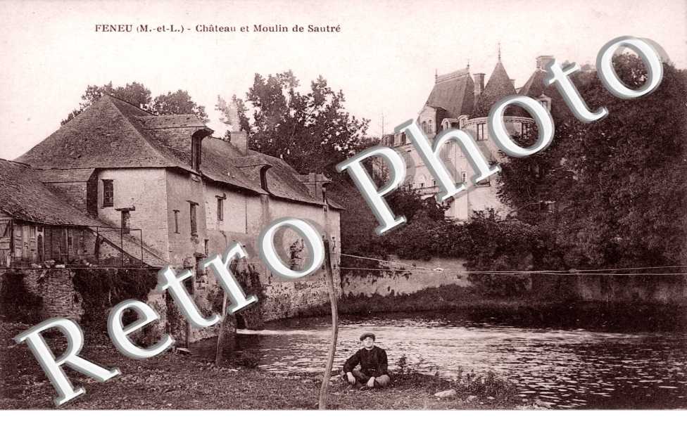Chateau et Moulin de Sautre
