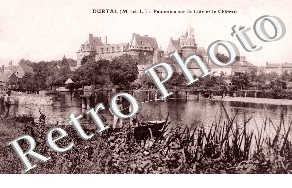 Panorama sur le Loir et le Chateau