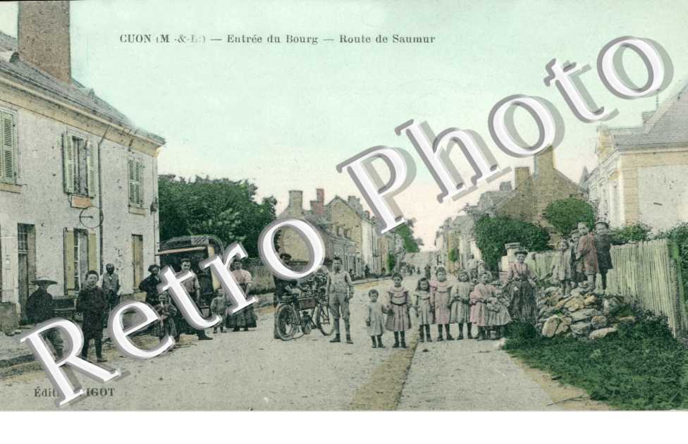 Entree du bourg - Route de Saumur