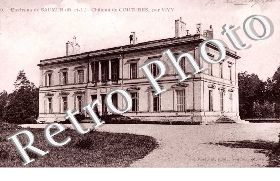 Le Chateau de Coutures, par Vivy
