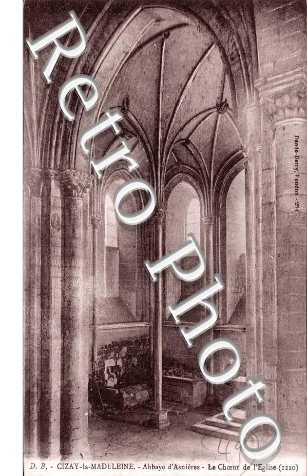 L'Abbaye d'Asnieres, le Choeur de l'Eglise