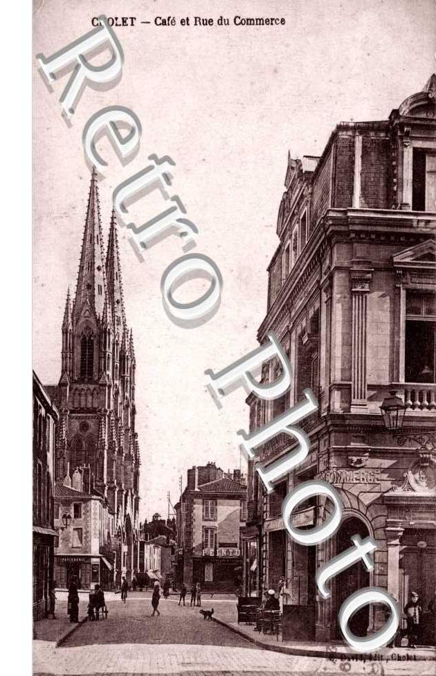 Cafe et Rue du Commerce