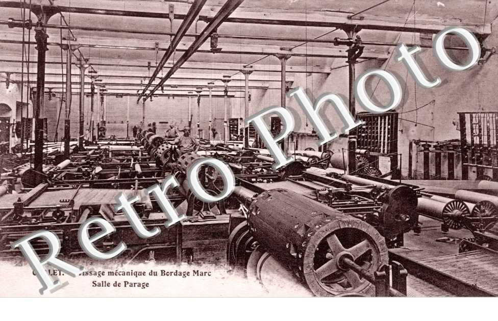 Tissage mecanique du bordage Marc
