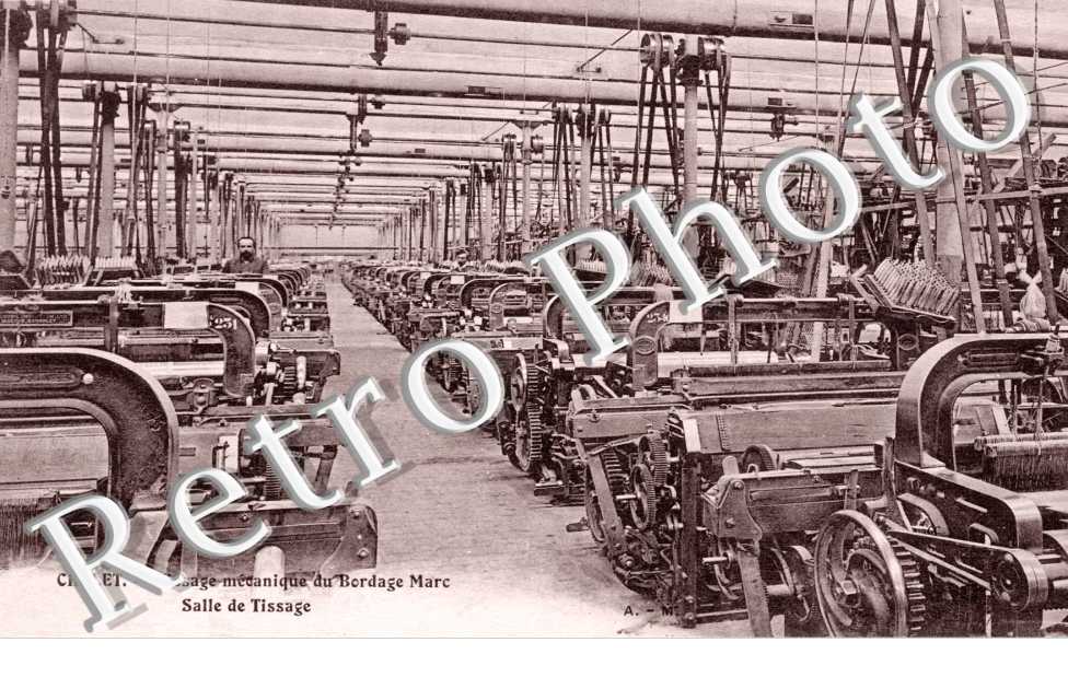 Tissage mecanique du bordage Marc