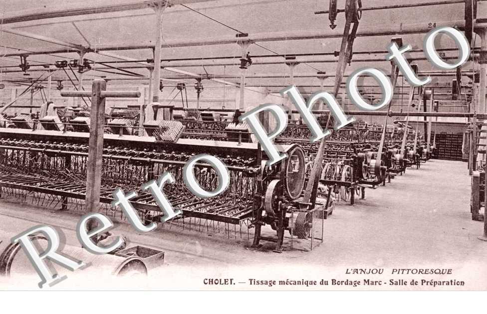 Tissage mecanique du bordage Marc