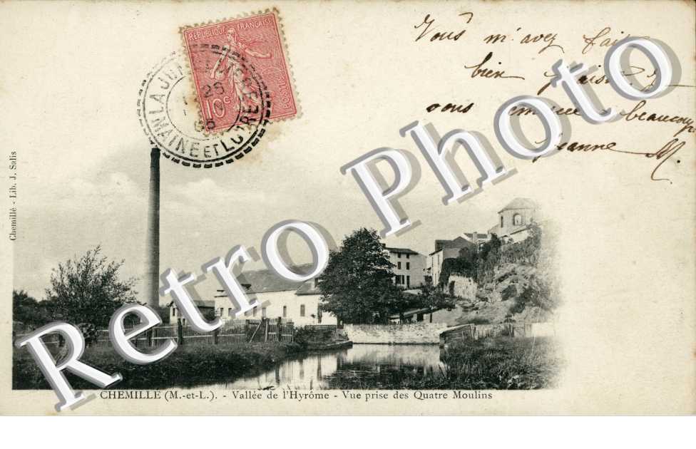 Vue prise des Quatre Moulins