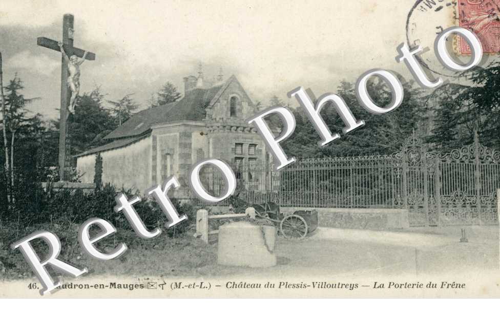 chateau du Plessis-Villoutreys La porterie du Frene