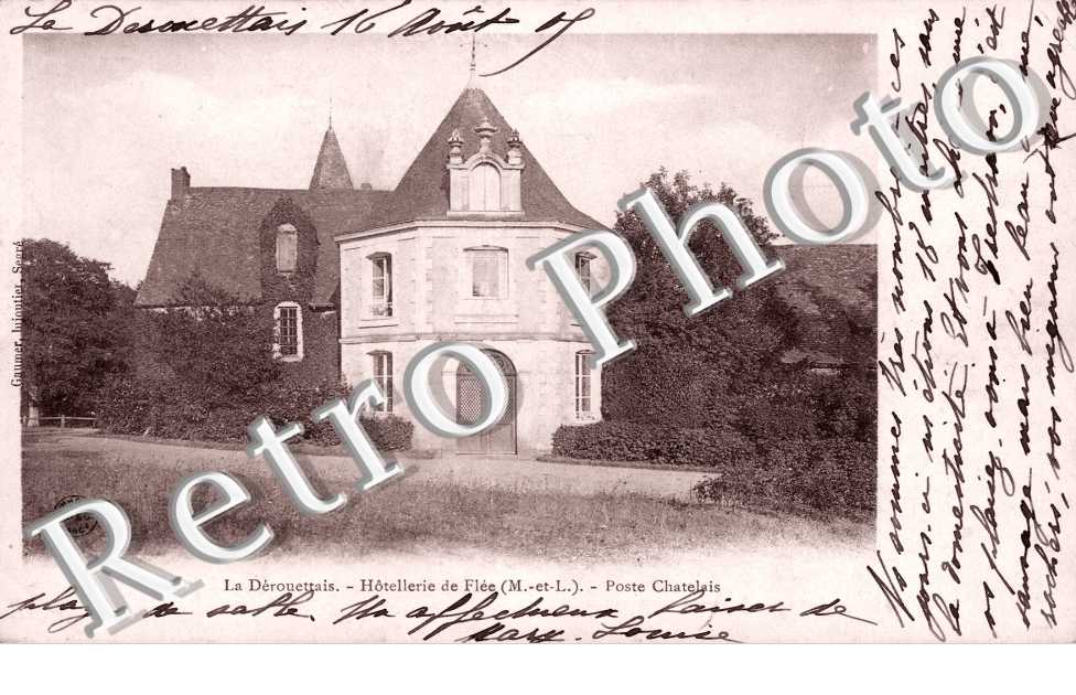 La Derouettais, Hotellerie de Flee