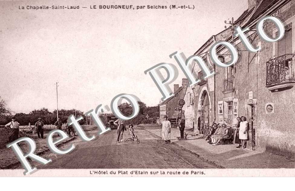 L'Hotel du Plat d'Etain sur la Route de Paris