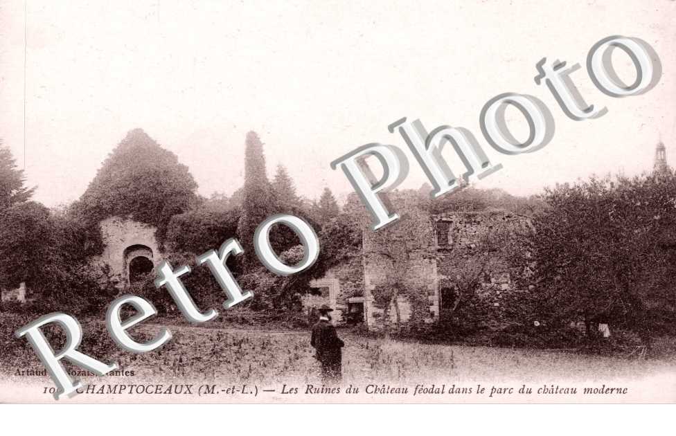 Les ruines du chateau  feodal