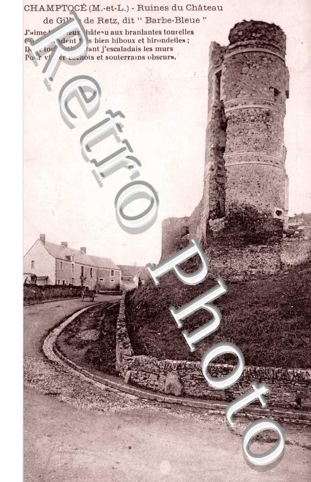 Les Ruines du Chateau de Barbe Bleue