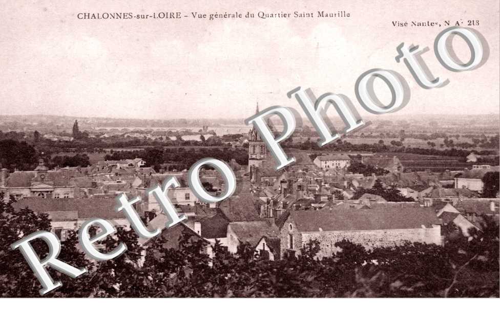 Vue generale du Quartier Saint Maurille
