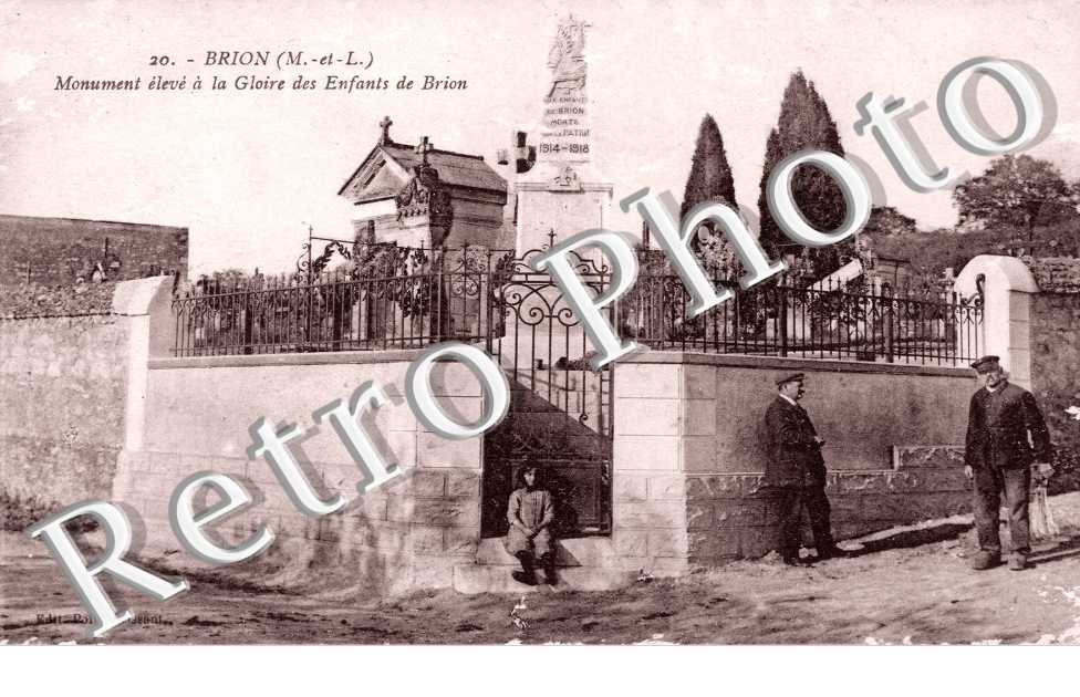 Monument eleve a la Gloire des Enfants de Brion