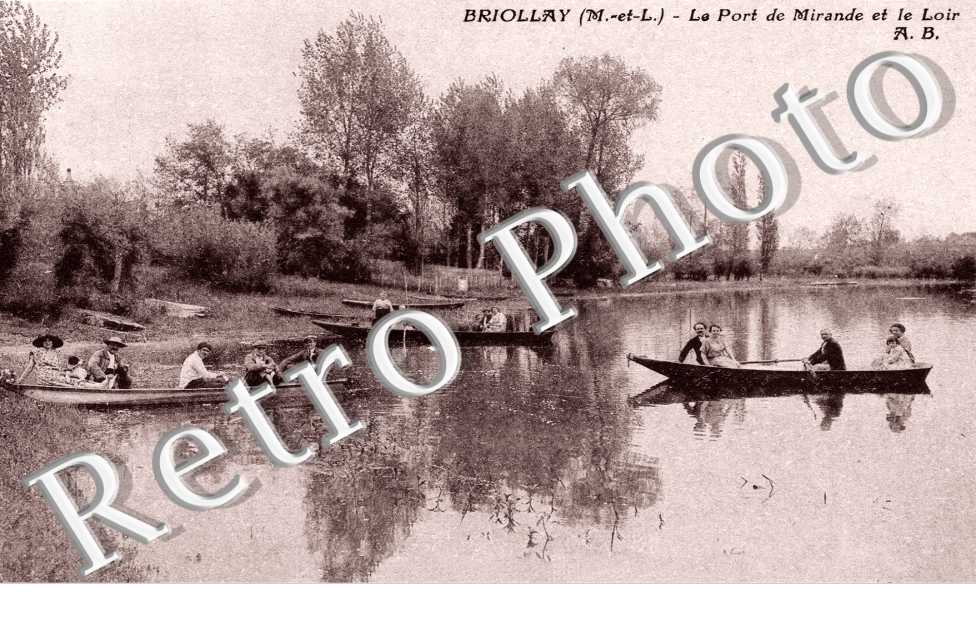 Le Port de Mirande et le Loir