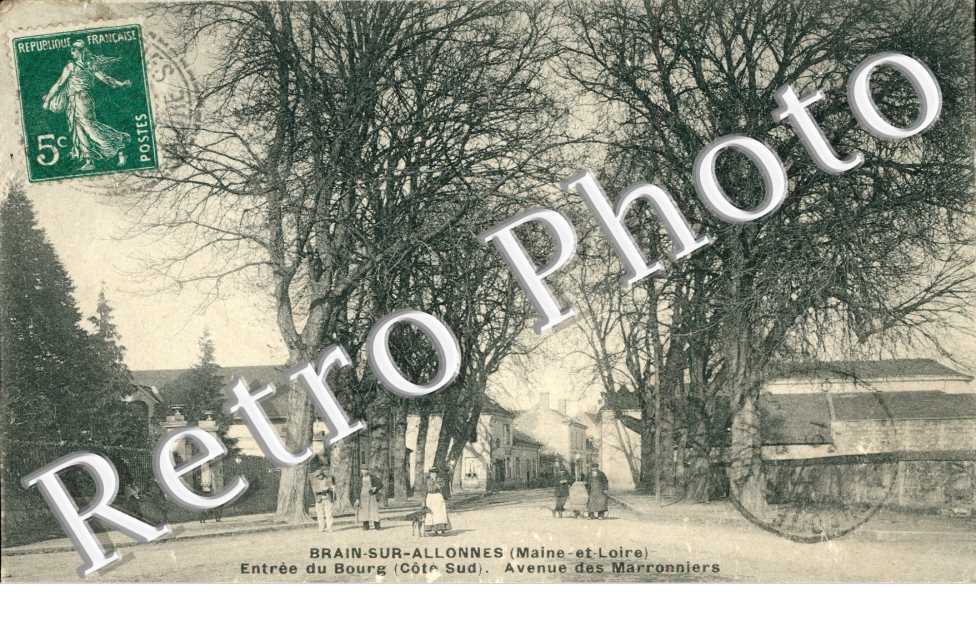 Entree du Bourg, Avenue des Marroniers