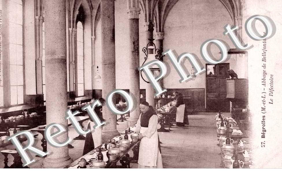 Abbaye de Bellefontaine, le Refectoire