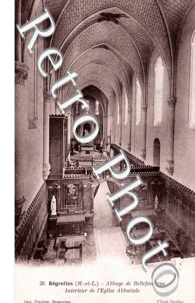 Abbaye de Bellefontaine, Interieur de l'Eglise
