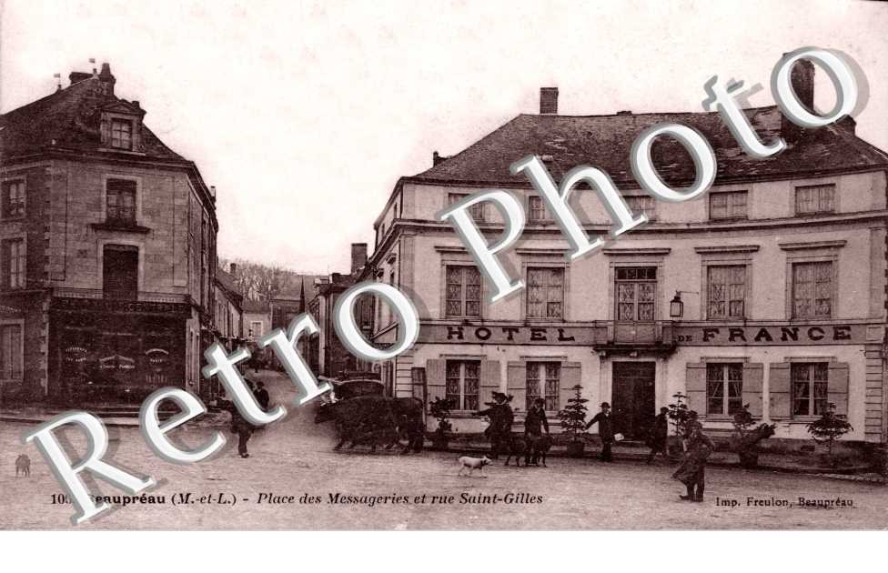Place des Messageries et Rue Saint Gilles