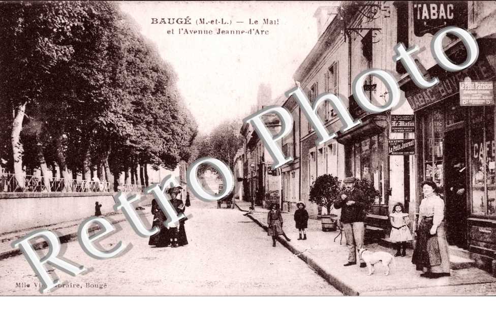 le mail et l'avenue jeanne d'arc