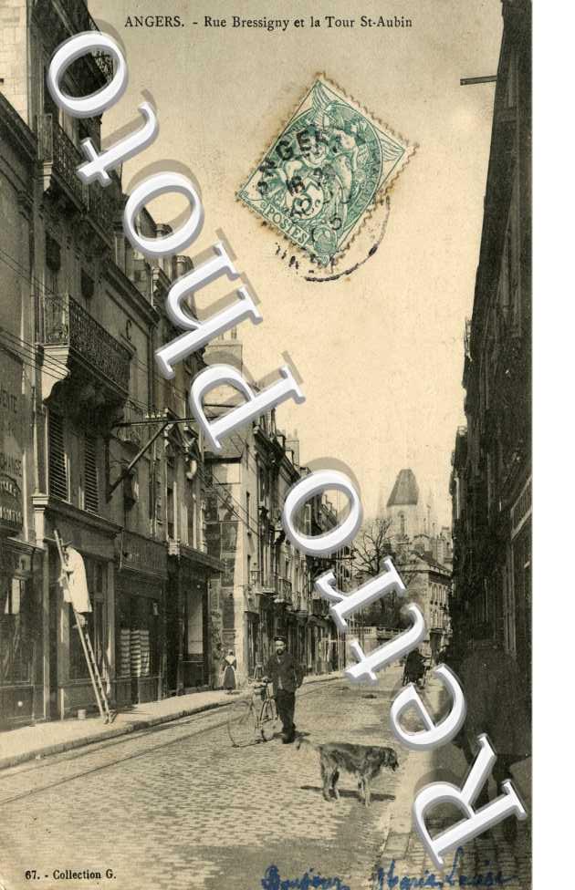 Rue Bressigny et la Tour St Aubin