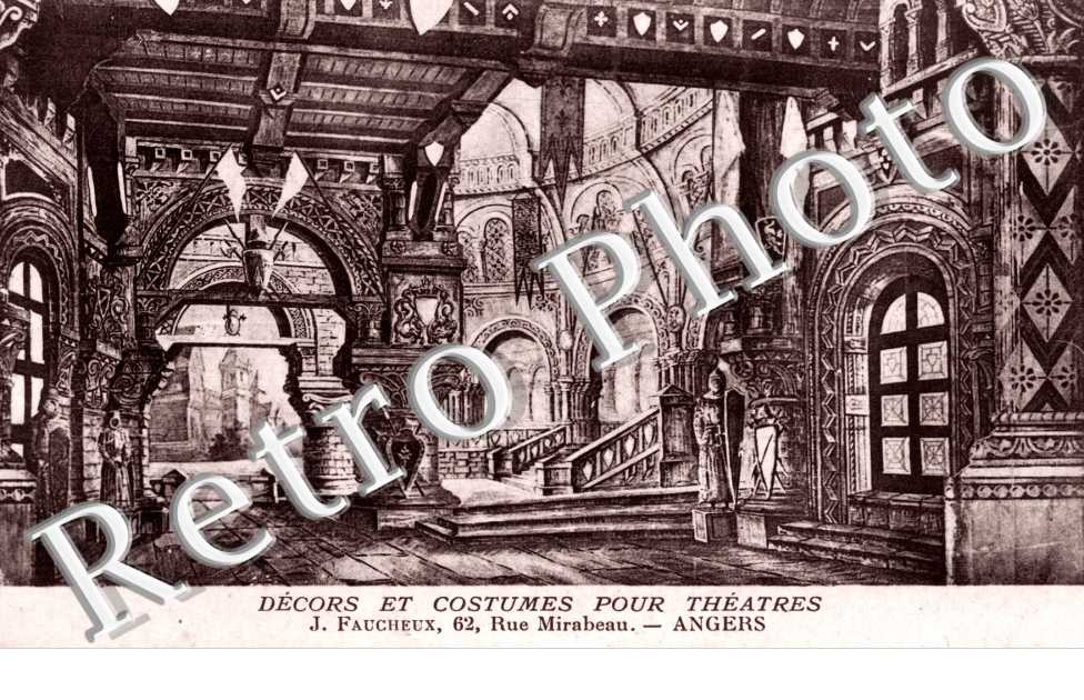 J. Faucheux, costumier decorateur 62  rue Mirabeau