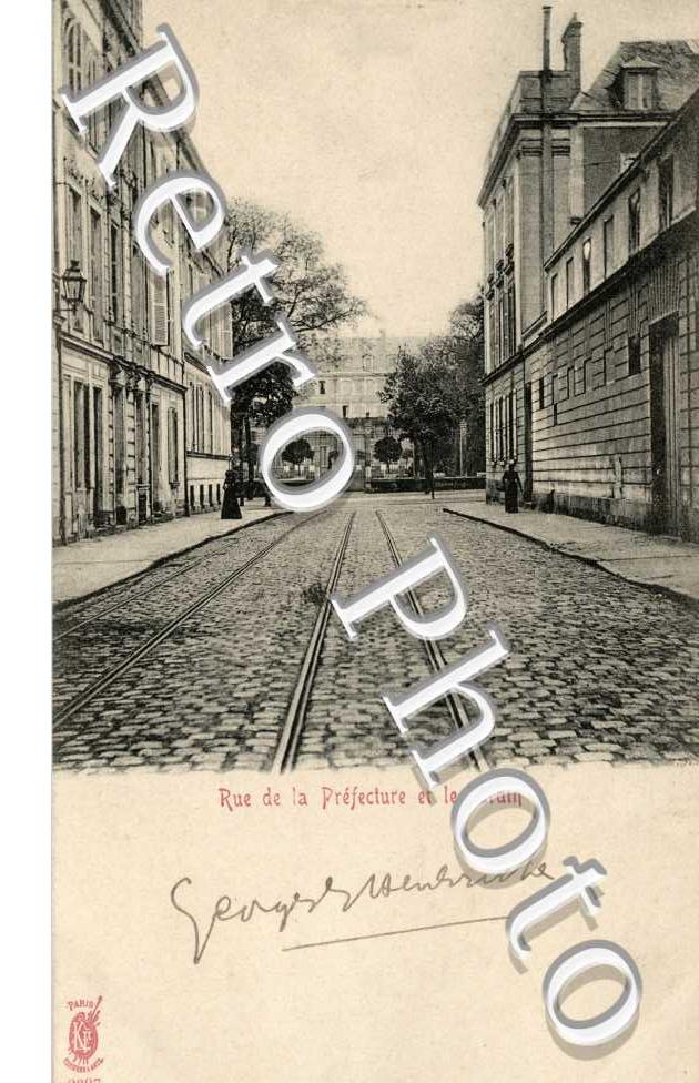 rue de la prefecture et le jardin