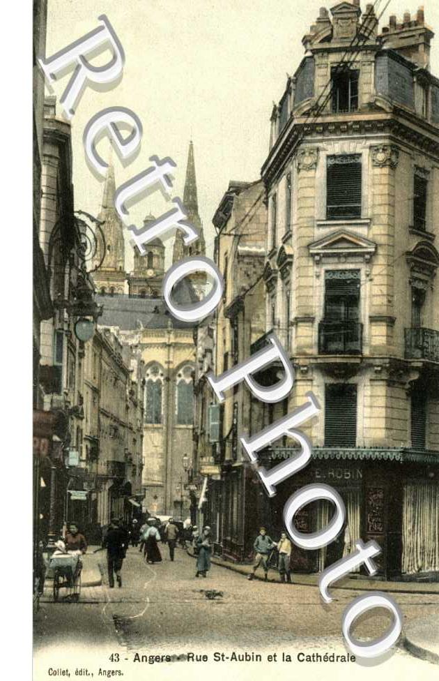 rue Saint Aubin et la Cathedrale