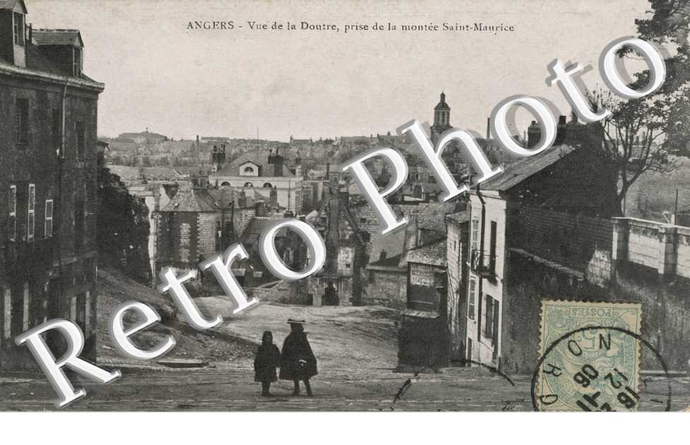 vue de la Doutre, prise de la montée Saint-Maurice