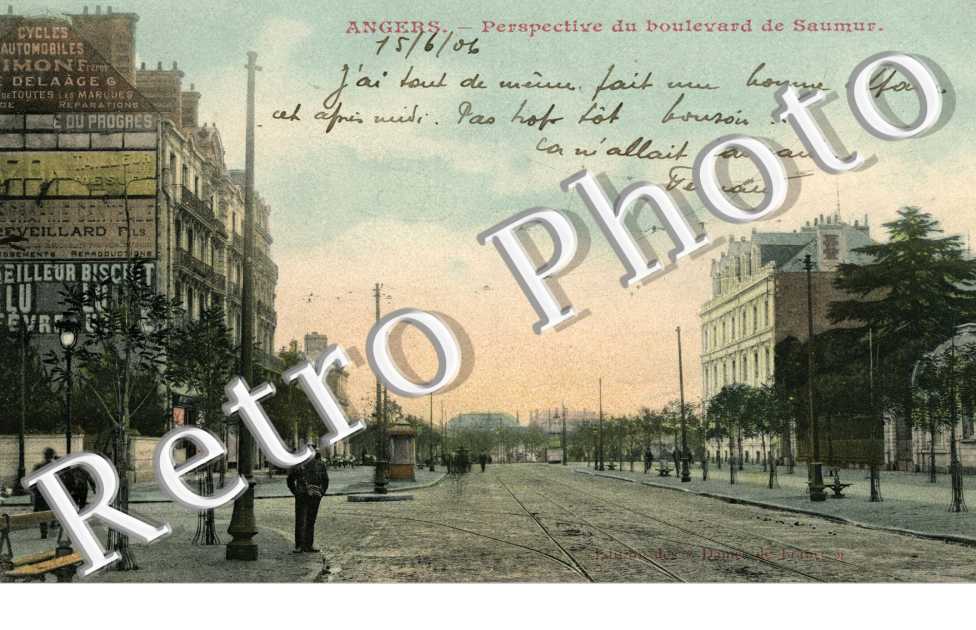 Perspective du Boulevard de Saumur