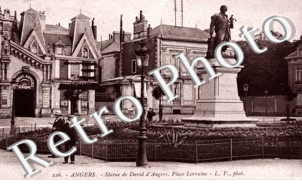 Statue de David d'Angers - Place Lorraine
