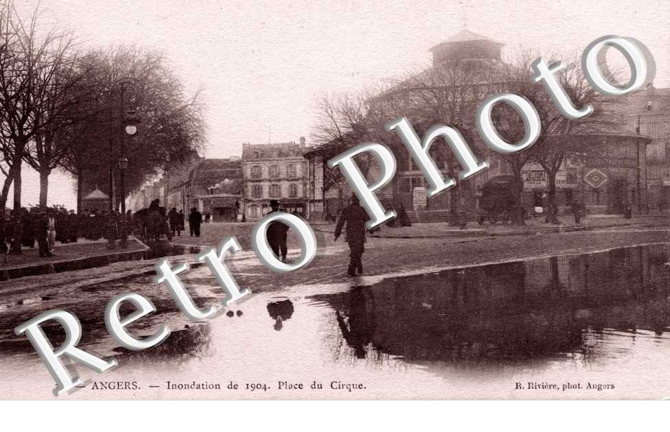 Place du Cirque Inondations 1904