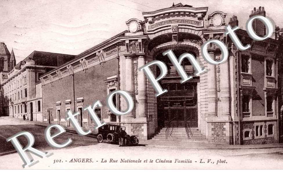 la rue nationale et le CINEMA FAMILIA
