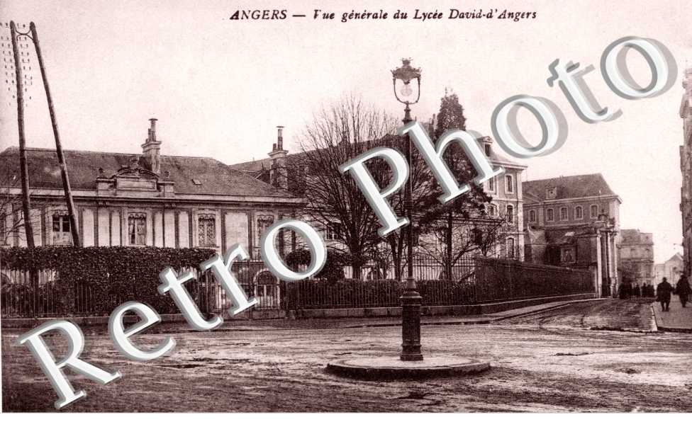 Vue generale du Lycee David d'Angers (Rue Paul Langevin)