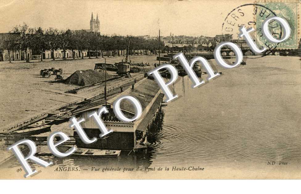 Vue Generale prise du Pont de la Haute-Chaîne
