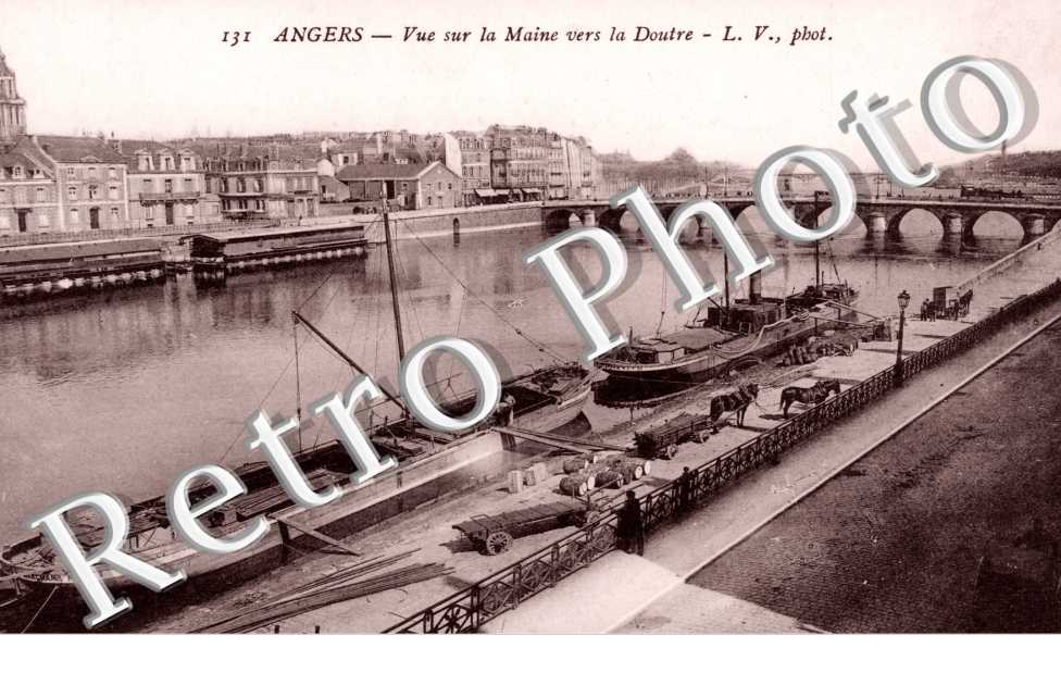 vue sur la Maine vers la Doutre
