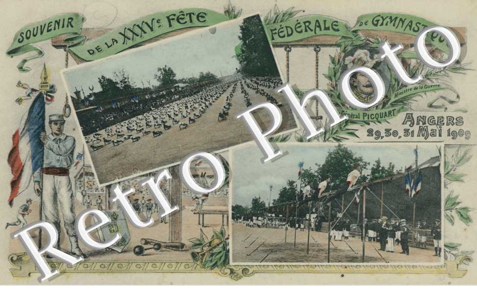 35eme fete federale de gymnastique 29, 30, 31 mai 1909