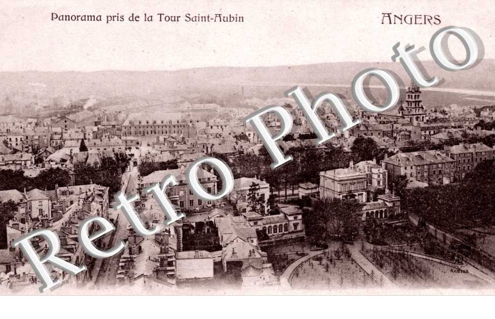 Panorama pris de la tour St Aubin