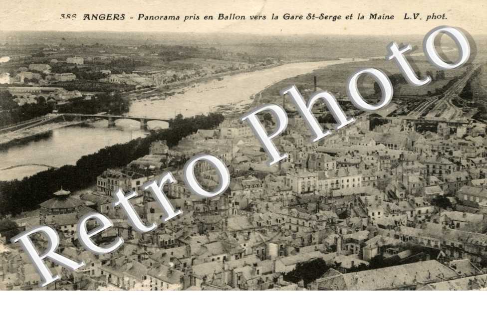 Panorama pris en ballon
