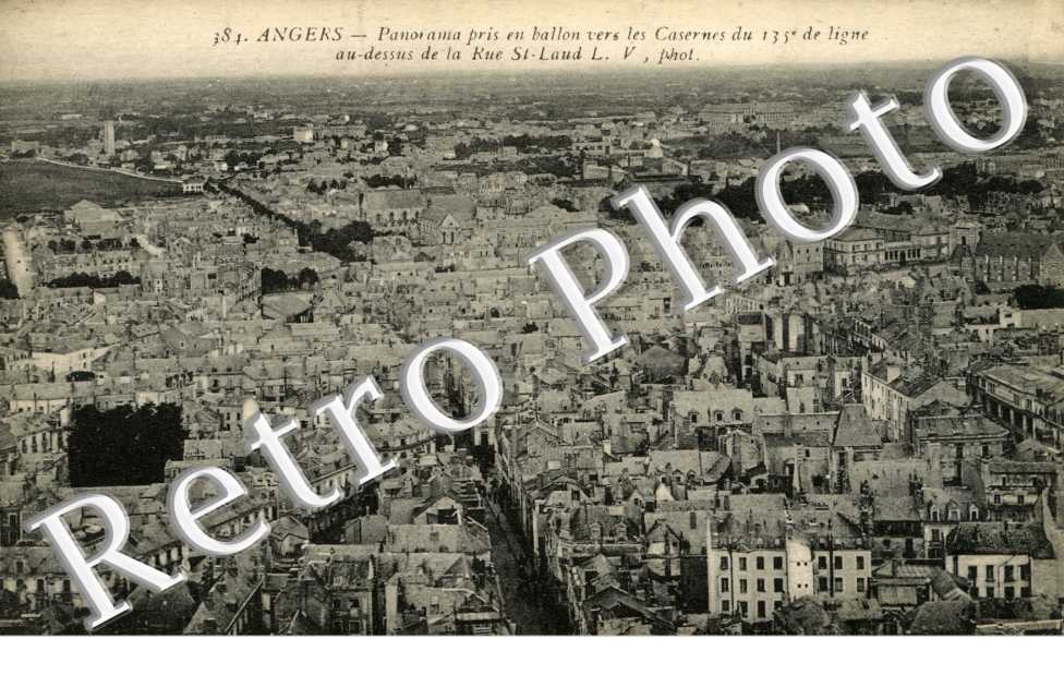 Panorama pris en avion