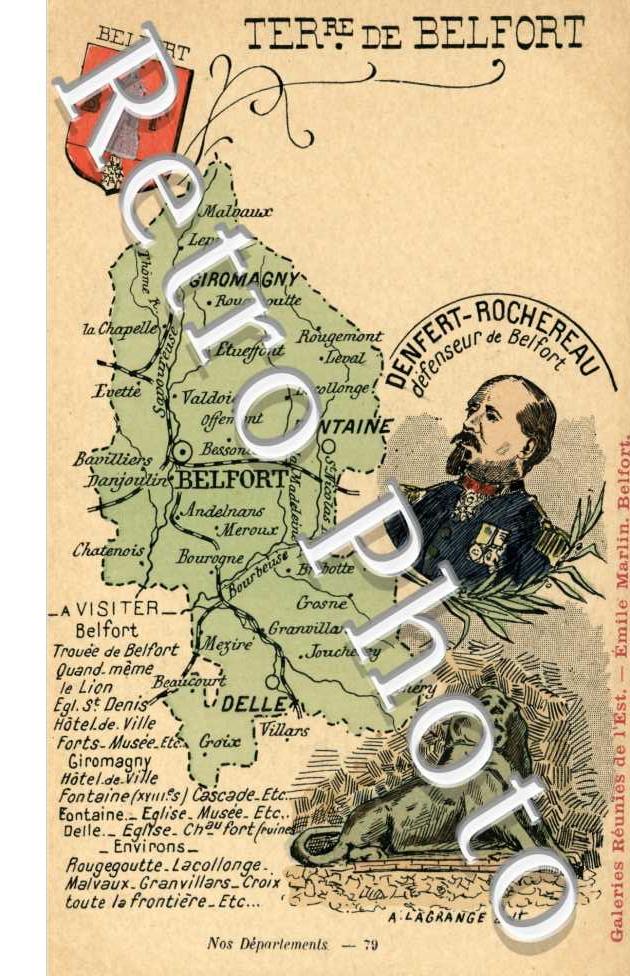la Carte geographique
