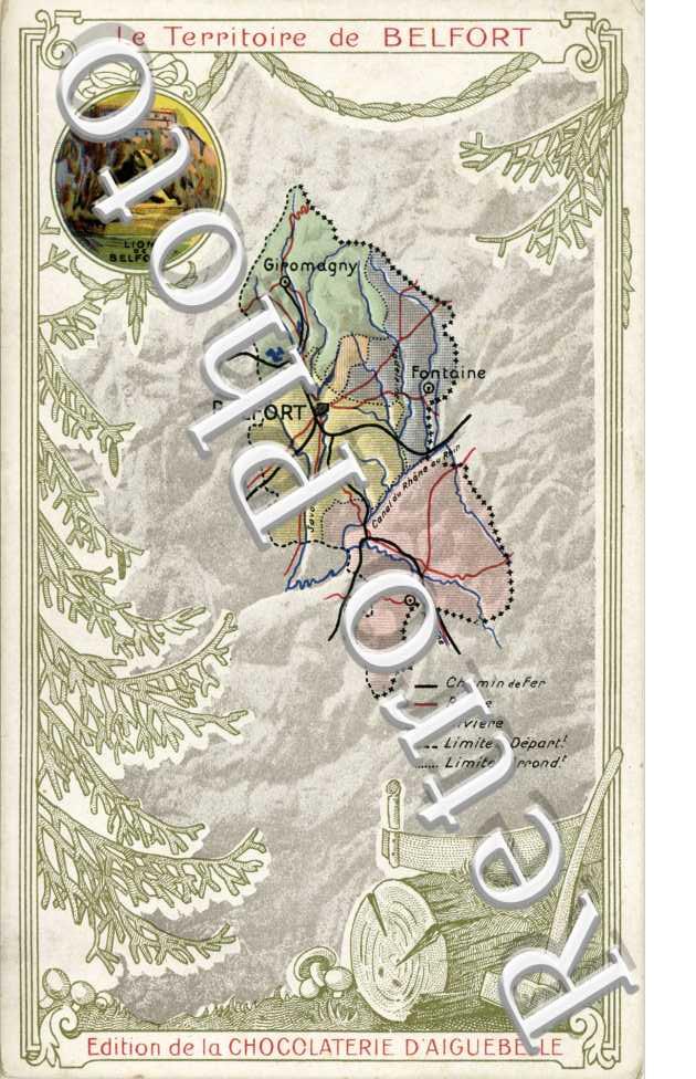 la Carte geographique