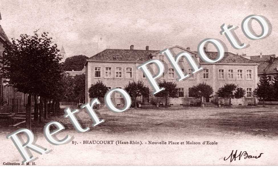Nouvelle Place et maison d'ecole