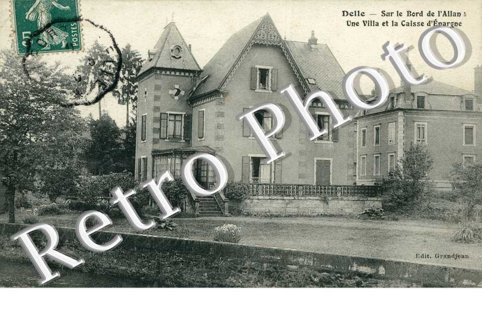 Une Villa et la Caisse d'Epargne