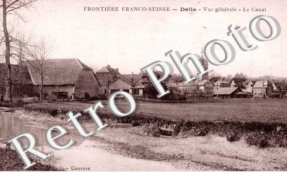 Vue generale et le Canal