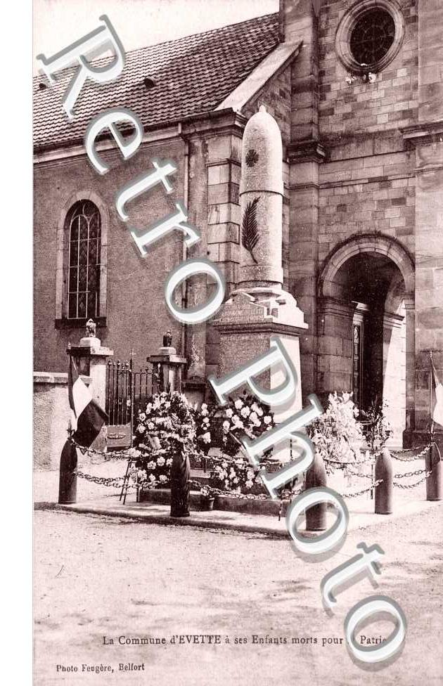 Commune d'Evette à ses enfants morts pour la patrie - monument