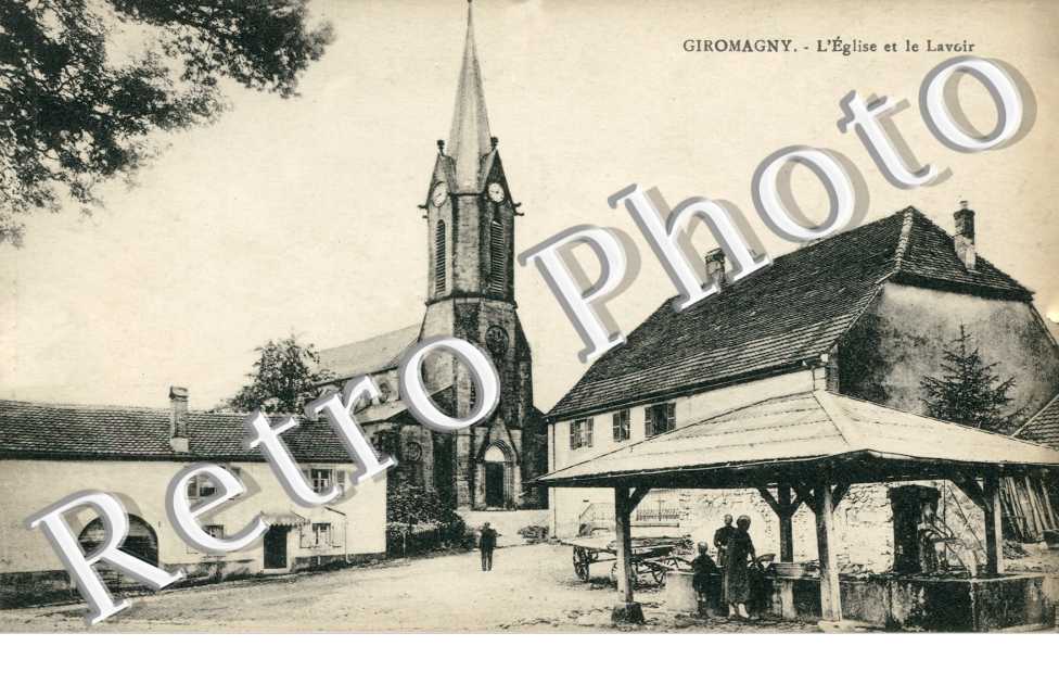 l'eglise et le lavoir