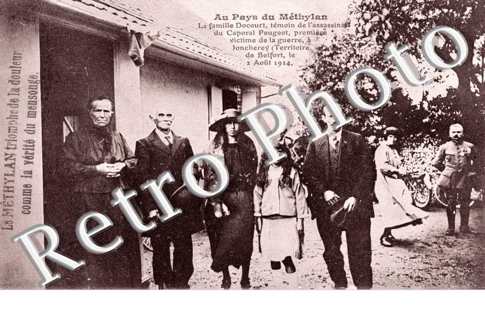 Famille Docourt temoin de l'assassinat du caporal Peugeot