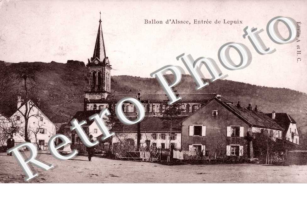 Ballon d'Alsace et Entree du Village